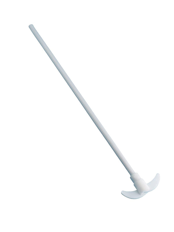 PTFE Electric Overhead Stirrer Mixer Shaft with Foldable Paddle for Lab (300MM-55MM-7MM)