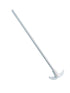 PTFE Electric Overhead Stirrer Mixer Shaft with Foldable Paddle for Lab (300MM-55MM-7MM)