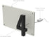 5 Inch Backlit LED House Numbers, Premium Quality ABS-Polymer Illuminated Home Address Number, Modern Design (2, Black)