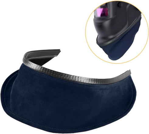 CSBOYUKEJ Welding Helmet Bibs, Split Helmet FR Bibs, Helmet Bibs with Press-fit Seals,