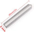 Trolleyshop Round Diamond Pen Dresser Grinder Shank, 1pc Silver 9.4 x 49mm/3/8" x 2" Grinding Wheel Single Point