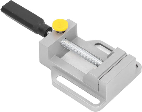 Garosa Drill Press Vise, Aluminum Alloy Mini Arrow Storage Case Bench Clamp for Drilling on Mini Mills, Lathes, CNC