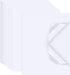 Joyberg Shipping Labels, 8.5"x11" Shipping Label Paper, 2 Per Page Printable Sticker Paper for Laser/Inkjet Printers