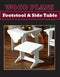 Peachtree Woodworking ADIRONDACK FOOTSTOOL AND SIDE TABLE - PAPER WOODWORKING PLAN