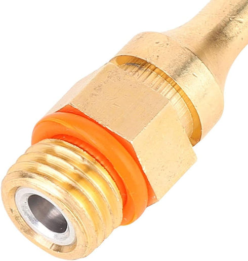 Hot Glue Gun Nozzle, Copper Replacement Tips for Hot Melting Glue Guns (50mm extended mouth)