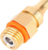 Hot Glue Gun Nozzle, Copper Replacement Tips for Hot Melting Glue Guns (50mm extended mouth)