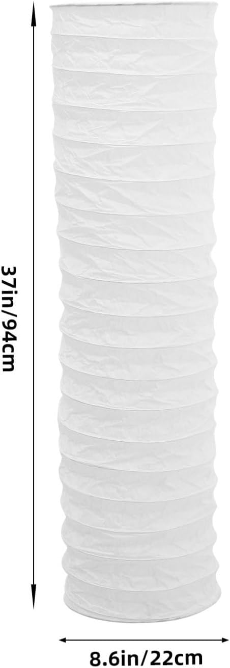 Modern European Paper Floor Lamp Shade Decorative Protector for Living Room Bedroom Study Easy to Install for Home