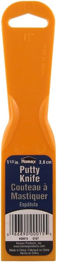 Homax Drywall/Putty Knife, Yellow, 1-1/2" by Homax