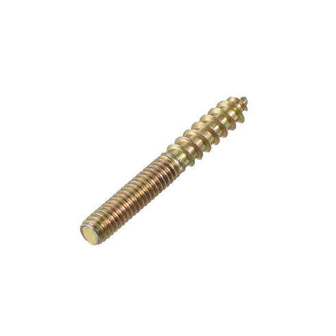 uxcell M4 Double Headed Hanger Bolts, 1-1/8" (30mm) Self-Tapping Screws for 4mm Wood Joint Furniture Legs, 20pcs