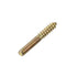 uxcell M4 Double Headed Hanger Bolts, 1-1/8" (30mm) Self-Tapping Screws for 4mm Wood Joint Furniture Legs, 20pcs