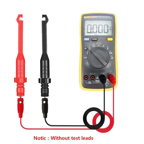 2Pack Wire Piercing Probe Clip, Insulation Puncture Probes for 4mm Banana Plug Extension Test Leads