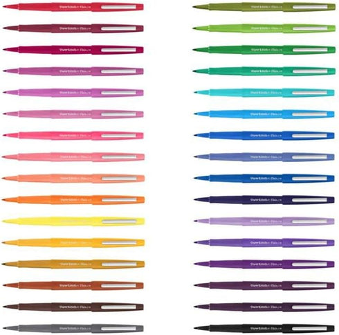 Paper Mate Flair Felt Tip Pens | Medium Point (0.7mm) | Sky Blue | 12 Count