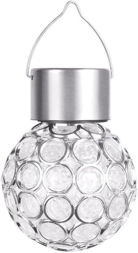 ansu Solar Light LED Lantern Outdoor Waterproof Hollow Small Light Chandelier Path Light