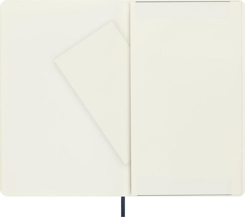 Moleskine Classic Notebook, Soft Cover, Large (5" x 8.25") Squared/Grid, 192 pages Sapphire Blue