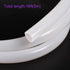 DMiotech 13mm ID 18mm OD Silicone Tube, 2.5mm Thick, 6.6 Feet Translucent Industrial Tubing for Water Pump