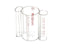 Multiplex Modelsport USA 99-9415 Coke Brix/Calibration Cup, 4.5:1 & 5:1 Ratio