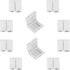 10pcs RGB LED Strip Connector 4 Pin LED Tape Connector LED Ribbon