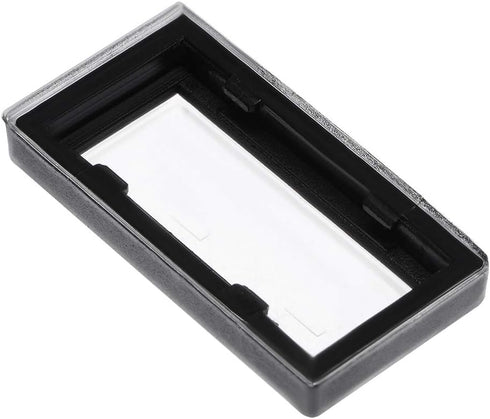 uxcell 20pcs Waterproof Case Switch Covers, Clear Black Rectangle Splash Protector for Boat Rocker Switch