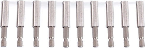 Magnetic Extension Socket Drill Bit Holder, 10pcs 1/4" Hex for Power Tools