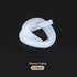 3.3ft 1/2" ID x 11/16" OD Clear Silicone Tubing, 13mm x 17mm Industrial Plastic Hoses for Pump Siphoning