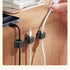 Ariettie 6 Pack Magnetic Cable Clips, Cord Organizer Holder Under Desk Cable Management Adhesive Wire Holder Keeper