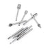 10pcs Tungsten Carbide Rotary Burr Kit, 1/8" Shank High Speed Steel Burrs, Rotary Files Woodworking Carving Tool Set