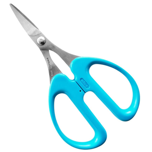 ALLEX Ostomy Scissors with Curved Blunt Tips for Cutting Stoma Bag and Wafer, Made in JAPAN with Japanese Stainless