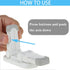 Flowden Lock2 PackPrevents Improved Childproof Door Lever Toddlers from Opening Doors. Durable ABS with Adhesive