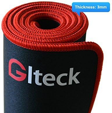 Gaming Mouse Pad XXXL/Extended Large Mat Pad 36"x16.5" GLTECK Mousepad with Non-Slip Rubber and Portable Bag