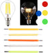 Edison Bulb LED Filament Lamp Parts, DC3V DC12V LED Chip Accessories for Repair