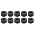 Rubber Grommets, Flexible Wire Hole Plug - 5 mm Mount Dia/Black/PVC, 50 Pcs