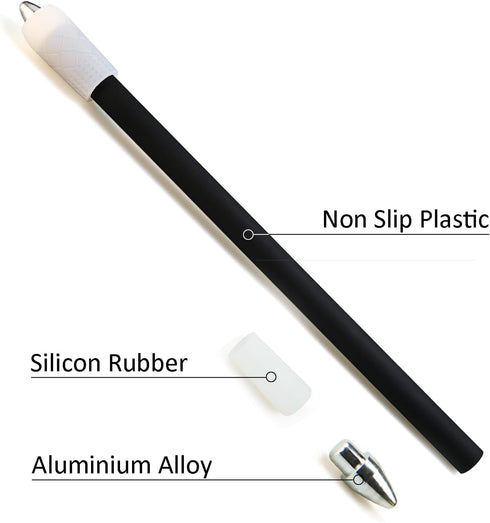 Penspinning Pens Travel Mod Pen Spinning Mods Spin Stick Nonslip Coated for Beginner, Black by TOMZEGNA
