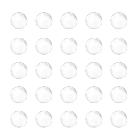 250pcs 8mm Glass Ball Boiling Stones, Soda Lime Glass Beads for Bottle Shaking Mixing