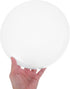 NUOBESTY Round Ceiling Lampshade Plastic Dome Light Cover for Kitchen and Balcony Flush Mount Light Fixture Easy