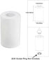 MISUOVERRE 2 pack, 1-5/8-inch 3.5, 5.5" Frosted Glass Lamp Shade, Pendant Light Shade Cylinder Glass Shade Replacement