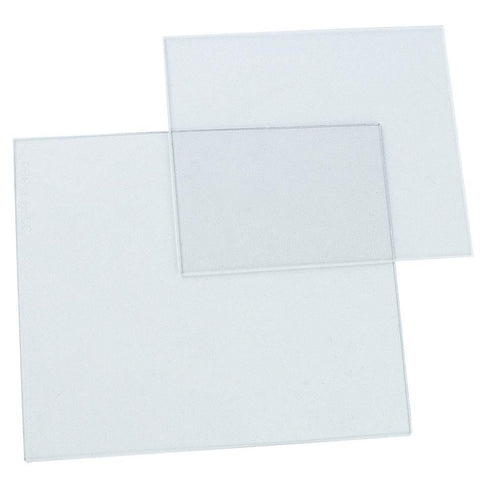 Sellstrom Replacement Cover Plates for WHP4000 Welding Helmet - Inner & Outer Plate Set, Clear, S19454