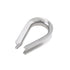 6Pcs M5 Stainless Steel Thimbles, 1/4" Wire Rope Thimbles for Diameter Cable Rigging