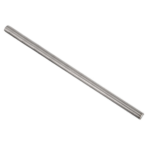 uxcell M12 x 250mm Fully Threaded Rod - 304 Stainless Steel, Right Hand Threads