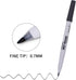 TWOHANDS Wet Erase Markers Ultra Fine Tip,0.7mm,Low Odor,Extra Fine Point,Black,Whiteboard Markers for Office,Home,or Planning Dry Erase Board,20710 by TWOHANDS