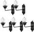 Homoyoyo 1:87 Mini Wall Lamp Set Luminous Micro Landscaping Decor DIY Sand