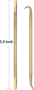 O Ring Tool Set Pick-and-Hook, Hand Tools for Removing Small Fuses, Oil Seal Gaskets, Brass Material