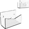 Clear Acrylic Mail Sorter, Smile Mail Holder File Organizer for Desk or Wall (1PC)