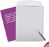 NobleWorks Jumbo Hysterical Birthday Greeting Card, 8.5 x 11 Inch, 1 Pack, Parachute J0936