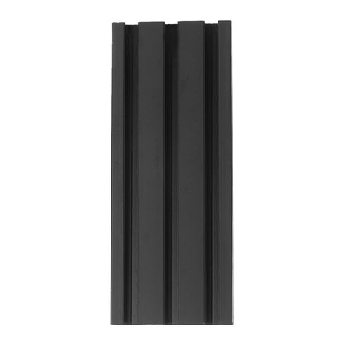 uxcell T Slot 2060 Aluminum Extrusion Profile 150mm x 60mm Anodized Black Linear Rail for 3D Printer, CNC, DIY