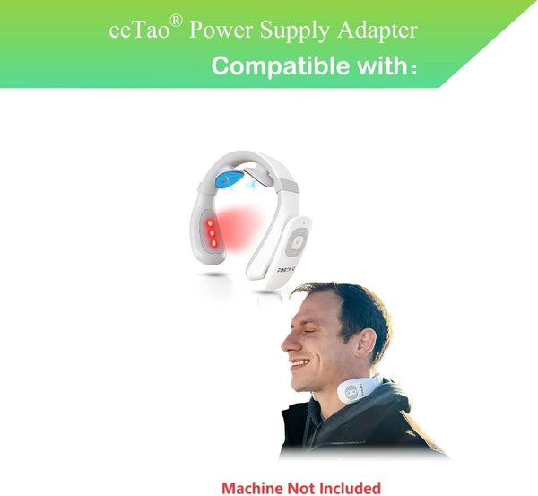 eeTao 5V ST-304 ST304 5VDC USBC Replacement Power Adapter Compatible with FORTHiQ Electric Neck Massager Battery USB