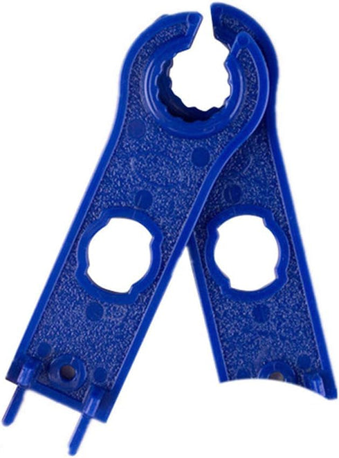 2Pcs Blue Home Improvement Tools, Solar Panel MC4 Connector Spanner Wrench Quick Connect Disconnect Tool