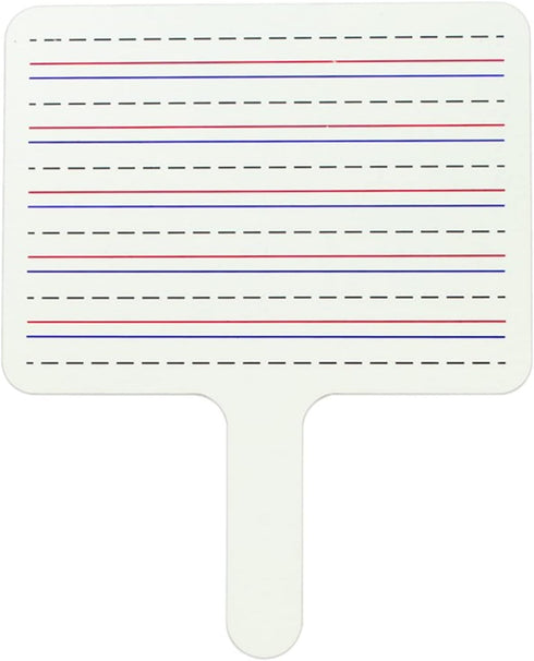 C-Line Two-Sided Dry Erase Answer Paddles - Set of 12