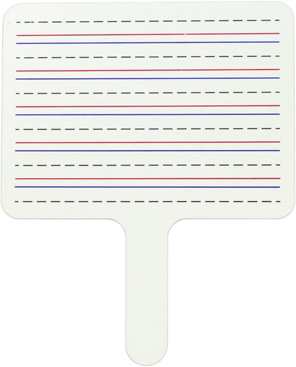 C-Line Two-Sided Dry Erase Answer Paddles - Set of 12