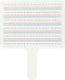 C-Line Two-Sided Dry Erase Answer Paddles - Set of 12
