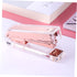 Pink Metal Office Desktop Stapler, Portable Fashion Staplers for Book Binding, Daily Use at Office or School